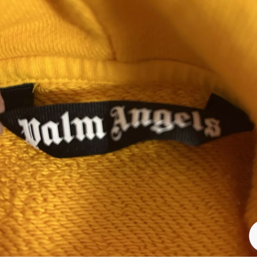 NWOT Palm Angels Yellow Bear Hoodie Sx 3x - Picture 4 of 8